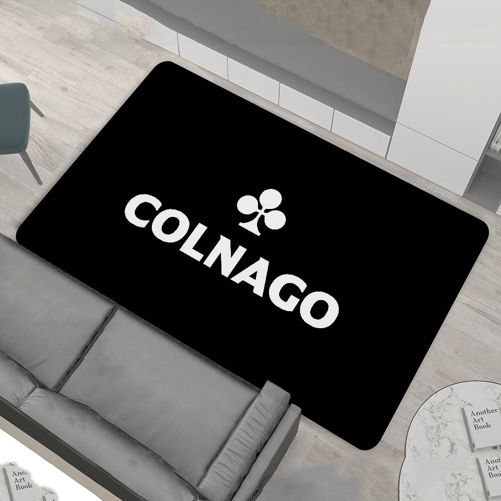 Colnago Logo Room Mats Retro Multiple Choice Living Room Kitchen Rug Non Slip Welcome Rug