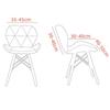 Arc-shaped Universal Elastic Protection for Household Dining Table Hotels Internet Cafes Elastic Chair Covers Just Chair Cover
