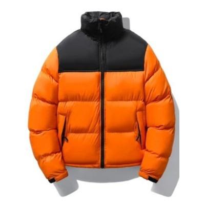 Giacca Imbottita in Cotone da Uomo Invernale Ispessita con Collo Rialzato Versione Coreana Giacca Imbottita in Cotone con Abbinamento di Colori alla Moda Giacca Imbottita in Cotone Calda di Tendenza