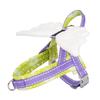 Dog Chest Wrap with Angel Wing for Routine Wear, Printed Web Lines, Side Clip and Back Link Point for Daily Walking Use