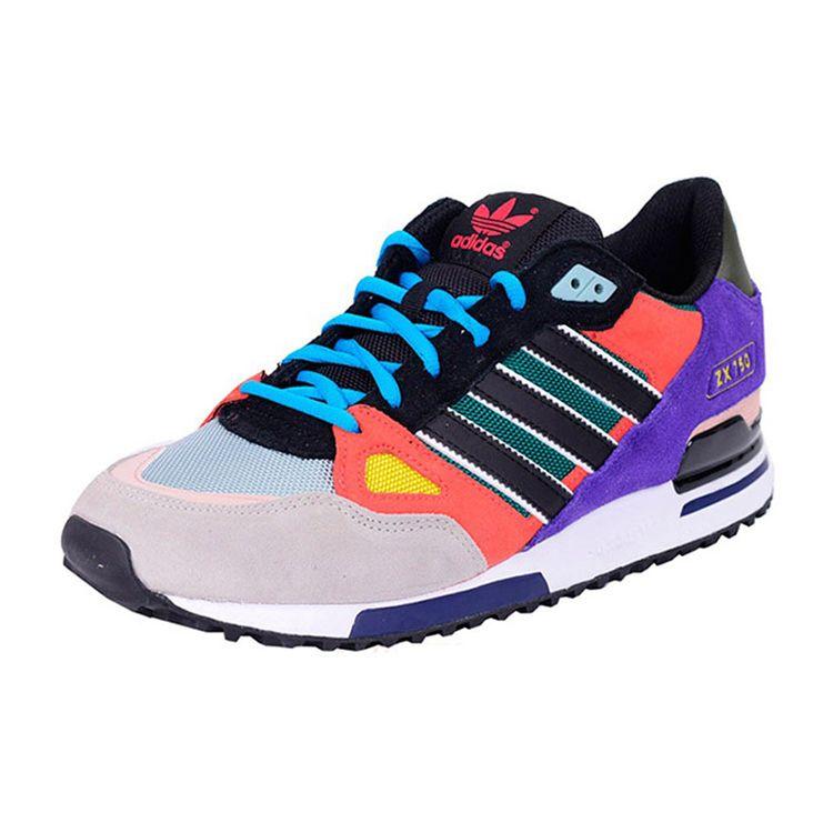 Adidas Oryginalne ZX 750 Klasyczne Niskoprofilowe Sneakersy Lifestyle Unisex Sneakersy Wielokolorowe AF6292