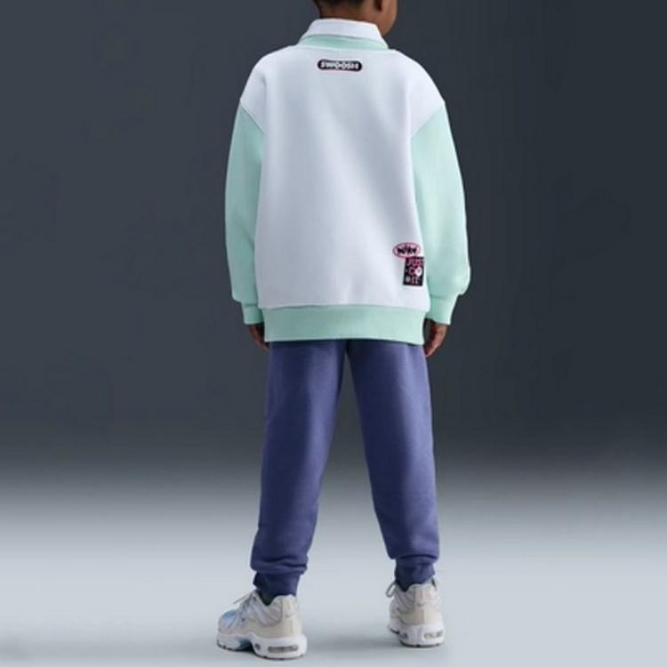 Nike Sweatshirt Gestrickter Pullover Einfache Kinder Oberteile IO5970-353