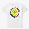 Red Hot Chili Peppers Černobílý Kreslený Potisk Cool & Vtipný Design Unisex Volný Prodyšný Krátký Rukáv Horní Díl Harajuku & Y2K Styl Tričko