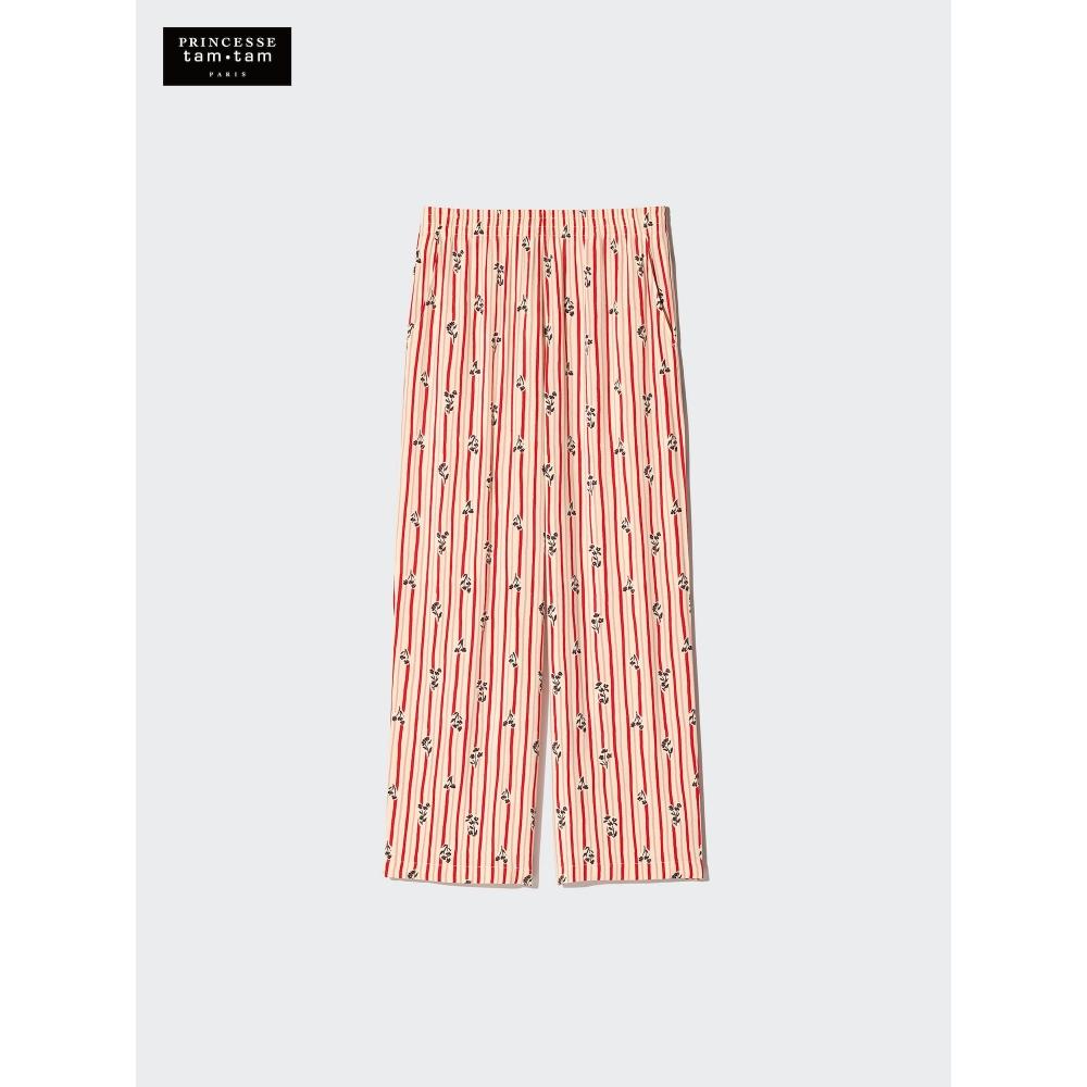Uniqlo Japan Rayon Print Long Pants