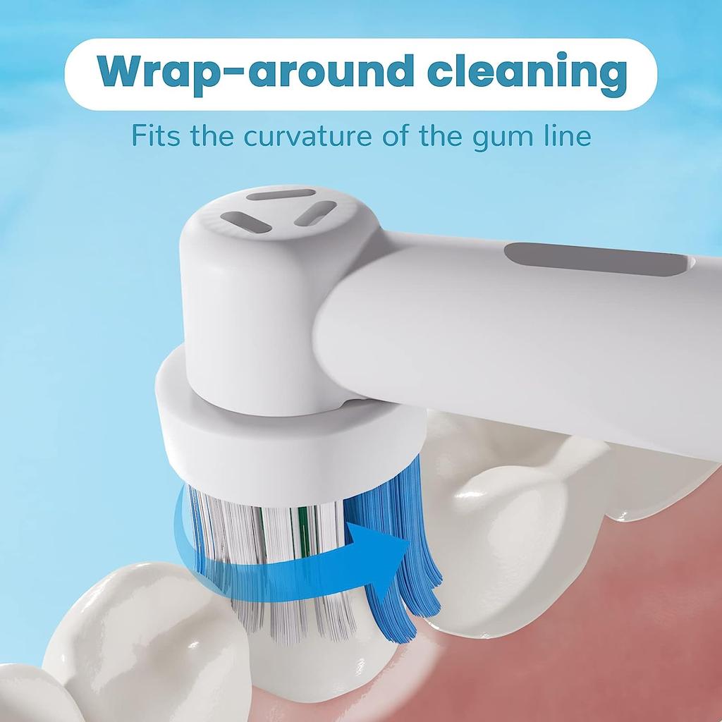 4/8/16 Pcs/Pack Electric Toothbrush Replacement Head Soft Dupont Bristle Tooth Brush Heads For Oral B Toothbrush Nozzles SB-17A