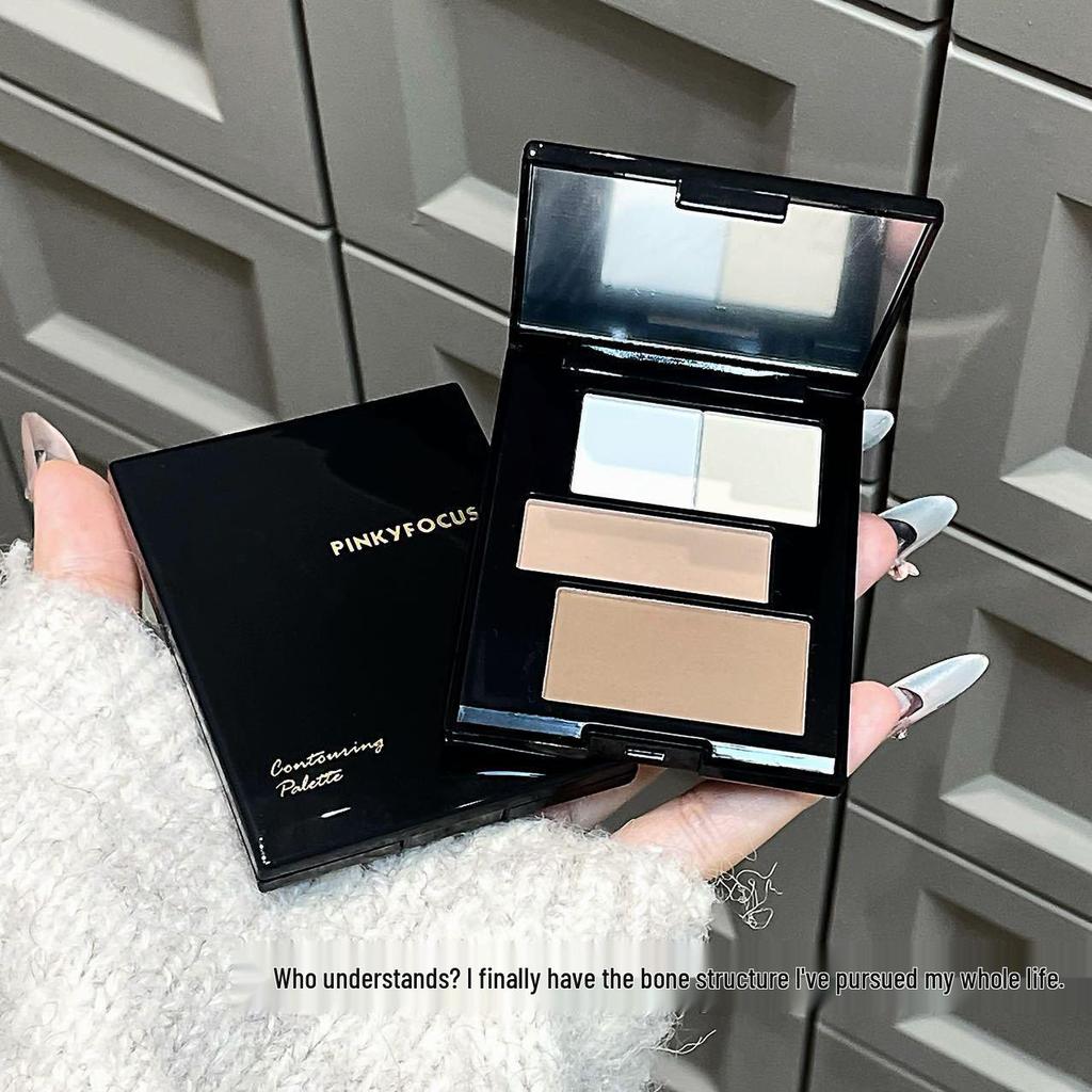 PINKYFOCUS Twilight Contour & Highlight Face Palette