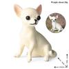 Oenux Kitty Dog Animals Model Action Figure Siamese Husky Pug Rottweiler Puppy Figurines PVC Cute Collection Toy Kids Gift