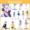 De Zero World Rem Ram Modèle de Collection Anime Portable Jouet en PVC Pour Adolescents