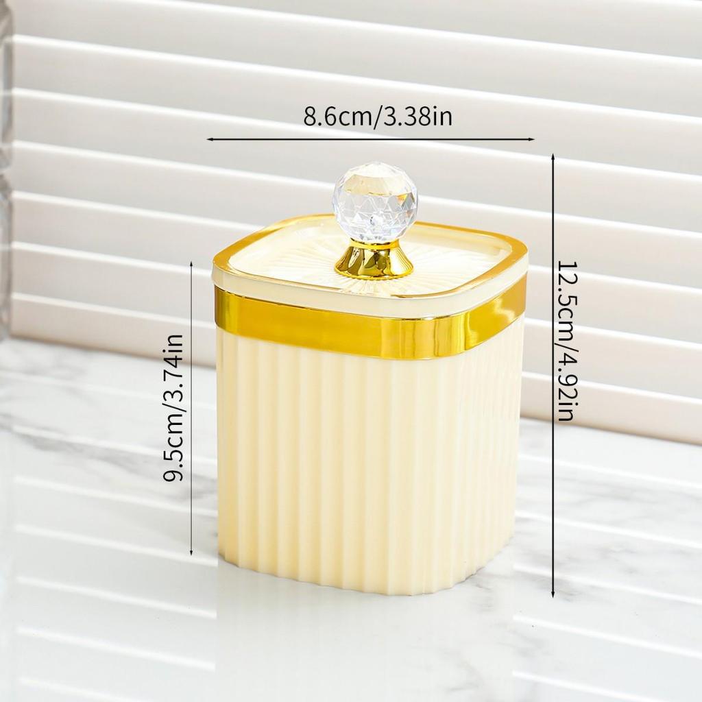 Diamond Handle Sealing Jar: Portable Press-Type Moisture-Proof Food Storage for Milk Powder, Rice, and Flour