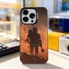 Fireman F-Firefighter Phone Case For iPhone 11,12,13,14,15,16,17,Pro,Max,Plus,E,Air,Mini IMD Matte Black