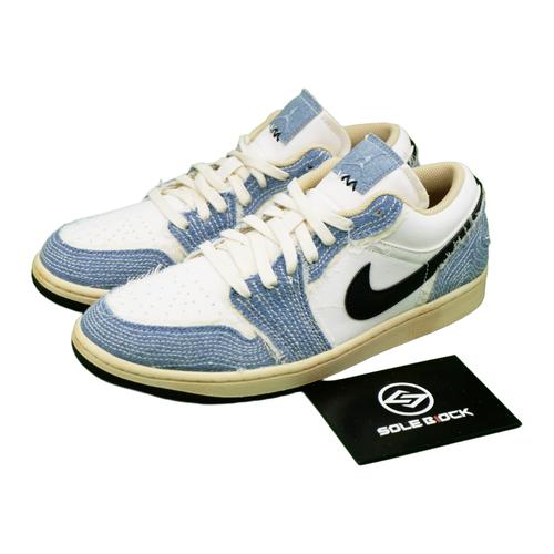 

Nike Чоловічі джинсові кросівки Air 1 Low SE WRMK AJ1 Sashiko, світ, виробництво Японії, FN7670-493 EU 44 синій