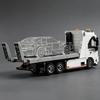 MOC FH16 rescue trailer 6x4 heavy-duty towing vehicle assembled building block trailer model truck toy 911 racing car