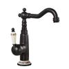 MDNG French Style Gold Ceramic Basin Faucet