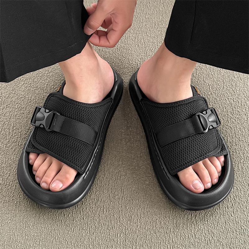 Fashion Trendy Youth Men's Shoes Classic Summer Sports Styles by Fashion Designers Outdoor Street Walking Leisure Slippers New Hot