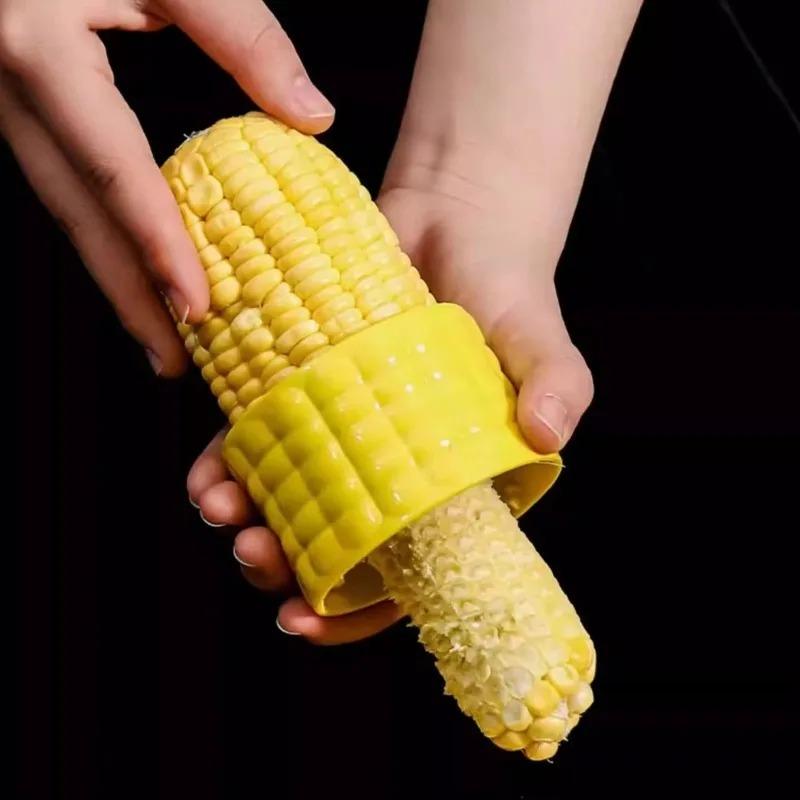 Stainless Steel Corn Stripper Peeler Cob Cutter Thresher Corn Stripper Fruit Vegetable Tools Cooking Tools