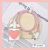 Girls Cable Protection Set for IPhone 12 13 Pro Fast Charging Protection USB Data Cable Line Protection Sprial Cable Protective AVE