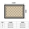 Printed Bath Mat Bathroom Absorb Mats Anti-slip Shower Rug Entrance Doormats Home Floormat Bathtub Carpet Toilet Floor Foot Pad
