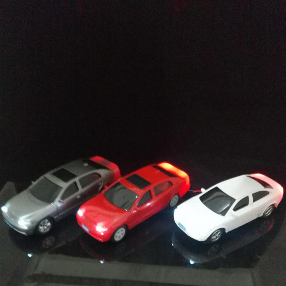 Sandtable Car Model Car 20mA Can Light Up Color Model Car Colors Random LEDs