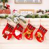 Merry Christmas Socks Christmas Tree Ornaments Sack Xmas Gift Candy Bag Cute Fabrics with Multiple Styles To Choose From