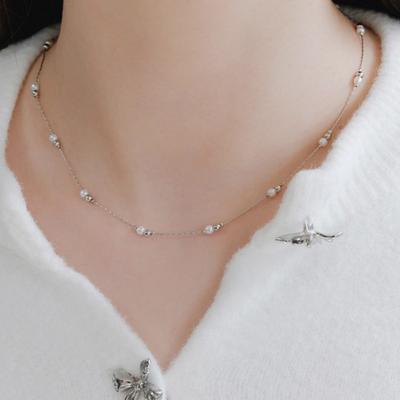 Primaute Iceing Ball Chain Necklace