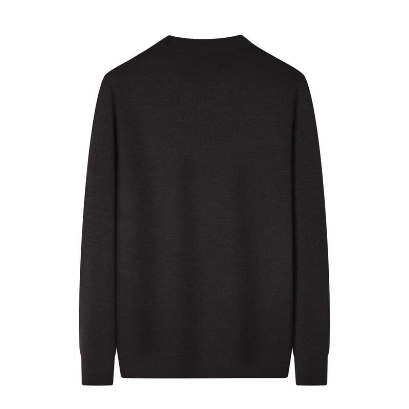 FIRS Men's Luxury Merino Wool Blend Crew Neck Sweater