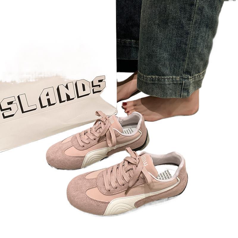 Women's Versatile White Sneakers - Flat-Bottomed German Trainers, 2025 Spring/Summer Casual Sports Shoes.