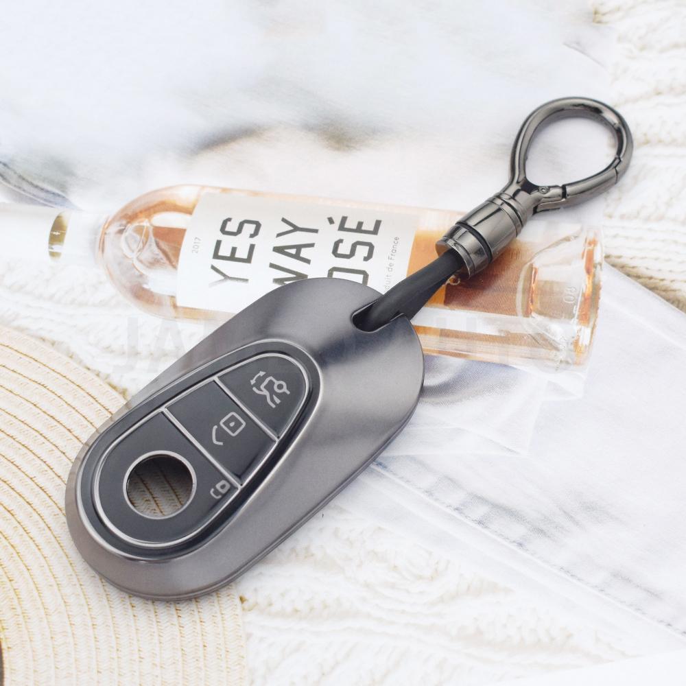 Tpu Key Cover Car Key Case Cover For Mercedes Benz  C260 C300 S400 S450 S500 C S Class W206 W223 S350 Protector Keychain