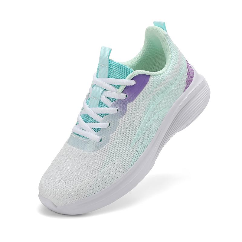 Womens Running Shoes Fashion Lightweight Women Mesh Breathable Walking Shoes Shock Sneakers
