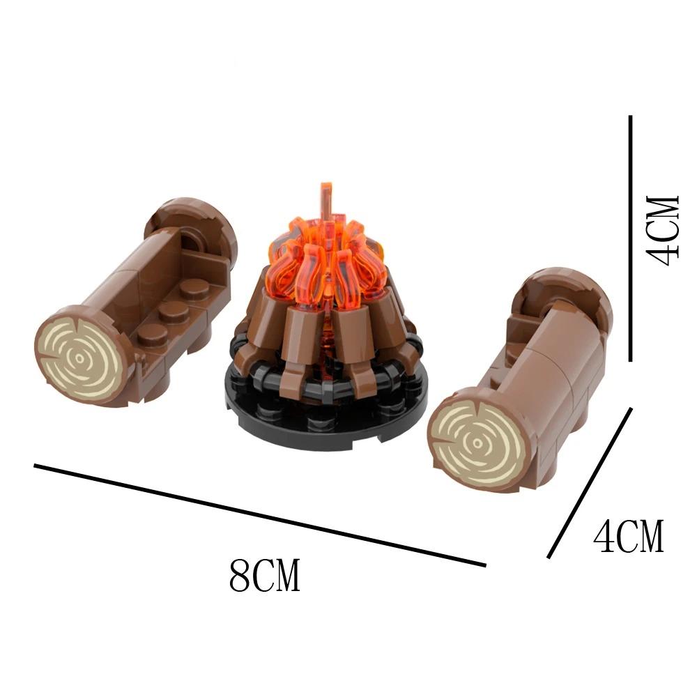 MOC Medieval Alchemy Room Kitchen Wizard Potion Building Blocks Devil's Spring Castle Road Lamp Witch Figures Scene Skull Bricks