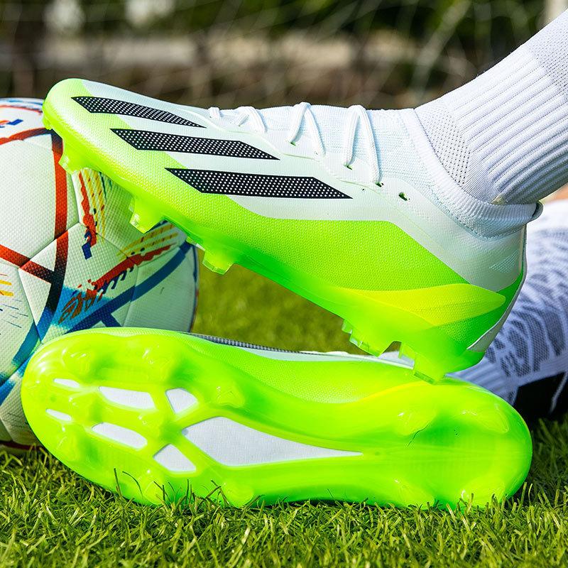 

2025 new football shoes men s and women s low-top tf broken nails lawn AG long nails student training sports shoes 35