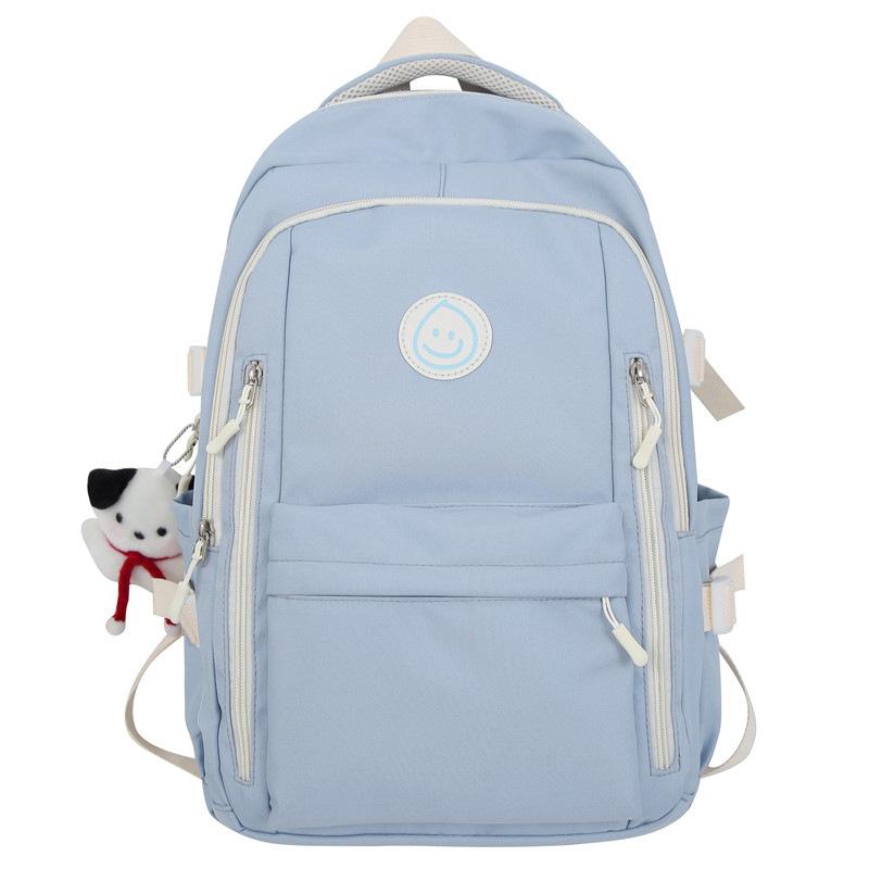 Schoolbag schoolbag Korean version ins high value student bag travel backpack large capacity junior high school high school backpack female sweet