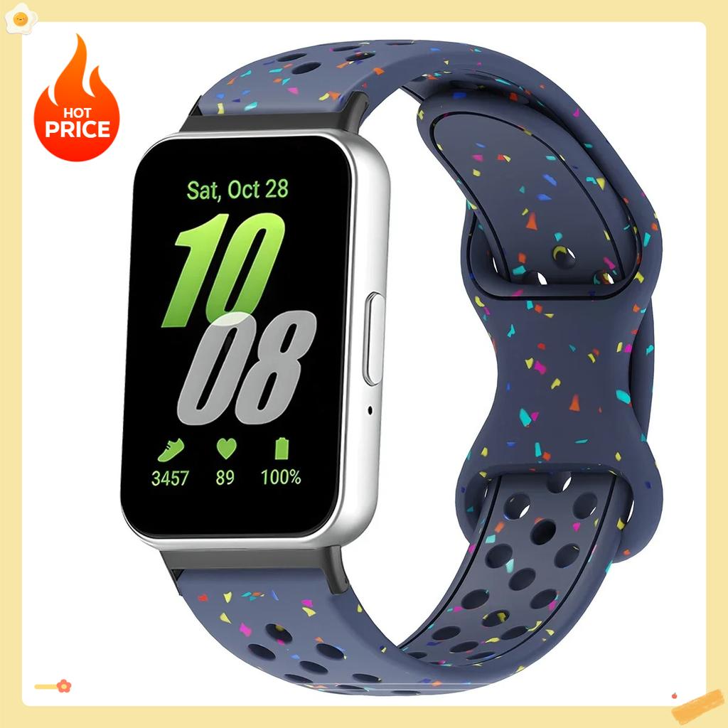 New Silicone Strap For Samsung Galaxy Fit 3 Watch Band Sport Watchband For Samsung Galaxy Fit3 Replacement Bracelet Accessories
