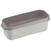 Skater Bento 800ml Integrated Easy To Dishwasher and Microwave Made In Sand Box, 2-Tier, Capacity, Gasket, Clean, Safe, Japan, White, PALB8-A