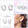 100% 925 Silver Earrings For Women Colorful Zircon Star Butterfly Devil's Eye Pendants Earrings Elegant Party Jewelry
