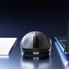 AJAZZ T520 Wireless Mouse Carbon Fiber Lightweight Gaming Mouse Tri-Mode Connection Comfortable Touch Black