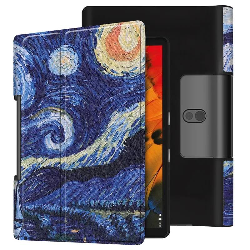 Per Custodia Lenovo Yoga Smart Tab 10.1" YT-X705F YT-X705X Flip Cover per Custodia Lenovo Yoga Smart Tab 5