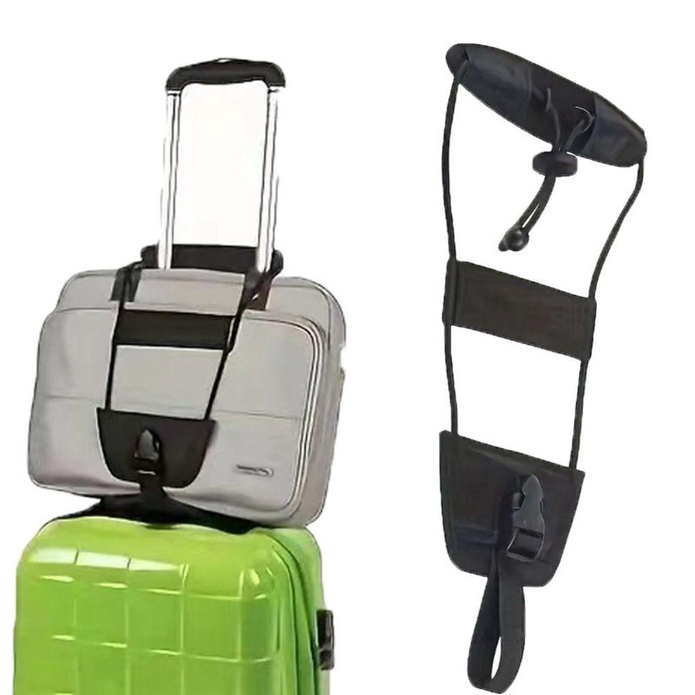 Adjustable Elastic Luggage Strap Lightweight Luggage Bungee Strap Suitcase Fixed Belt Travel Use