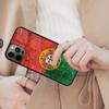 Portugal Passport Flag Magnetic Phone Case For APPLE iPhone 17 Air 16 14 13 12 Pro Max 15 Plus Wireless Charge MagSafe Cover