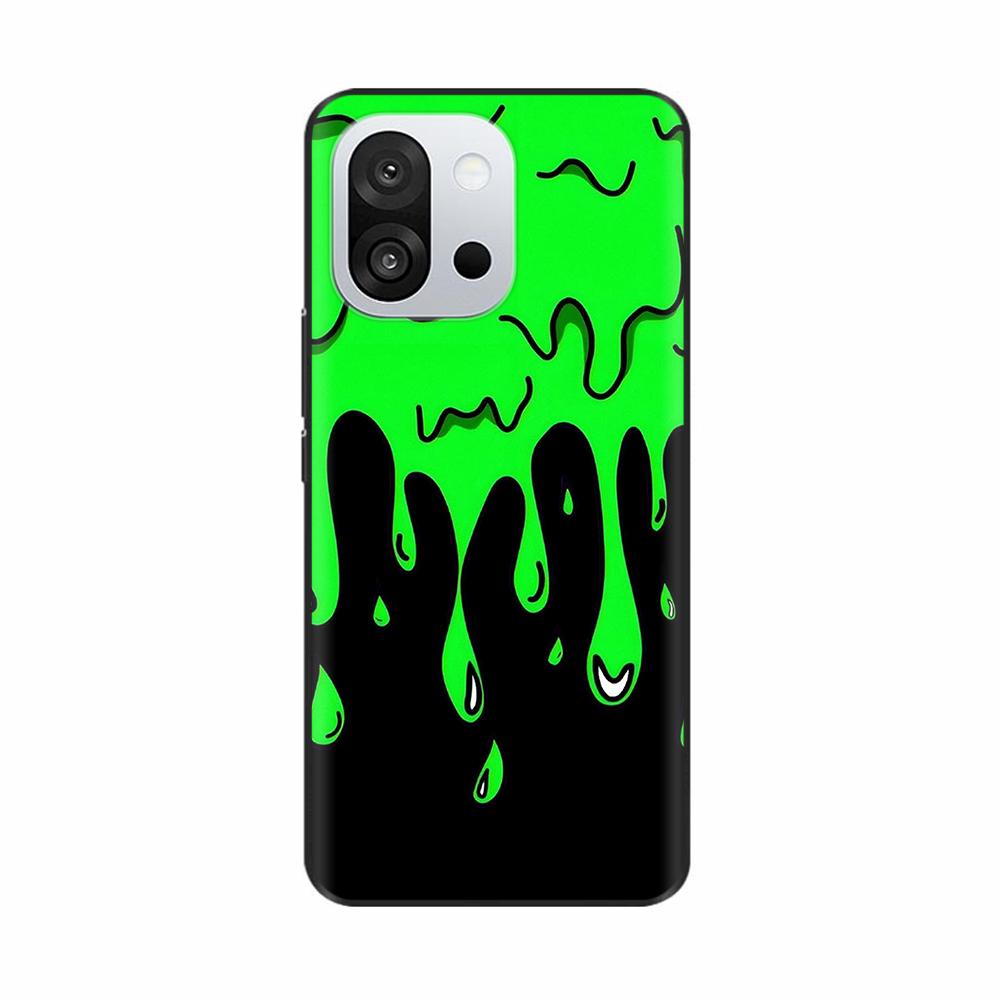 For OnePlus 13T 5G Case Cute Cartoon Painted Soft Silicone Protective Back Cover for OnePlus 13 T OnePlus13T PKX110 Shell Funda