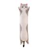 Popular long cat throw pillow doll cute kitten plush toy doll
