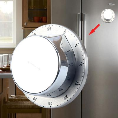 Nerezový časovač vaření Kuchyňský časovač s magnetickou základnou Ruční nástroje na pečení Kuchyňské pomůcky