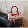 Borsa Boston con Fiocco di Alta Gamma in Stile Coreano - Borsa a Mano & Tracolla da Ragazza