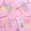 Creative Double-ended Highlighter Pack For Students And Office Use Vibrant Colors