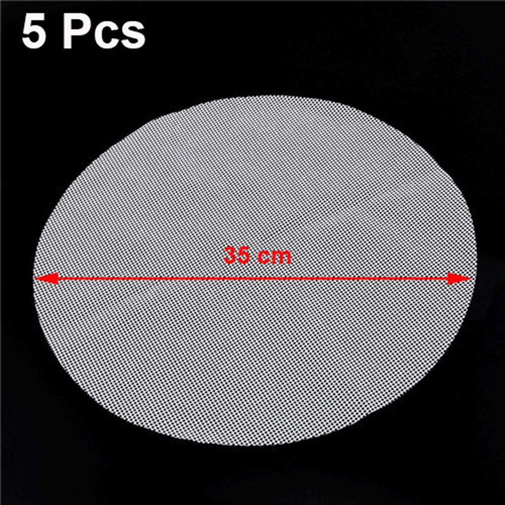5 Tappetini In Silicone Per Vaporiera – Antiaderenti Per Dim Sum, Gnocchi E Panini – Diametro 20cm, Riutilizzabili, Con Porosità Uniforme