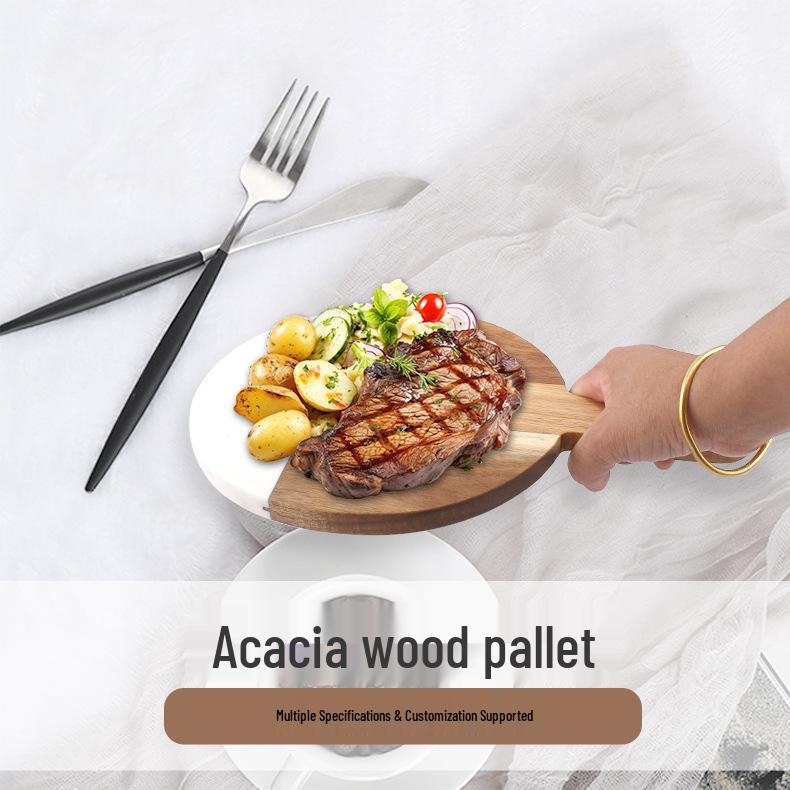 DL014 Marble Inlaid Wood Cutting Board - Home Kitchen Chopping Tool