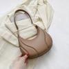 Handbag PU Leather Hobo Bag Korean Style Ins Square Tote Bag Fashion Simple Shoulder Bag  Outdoor