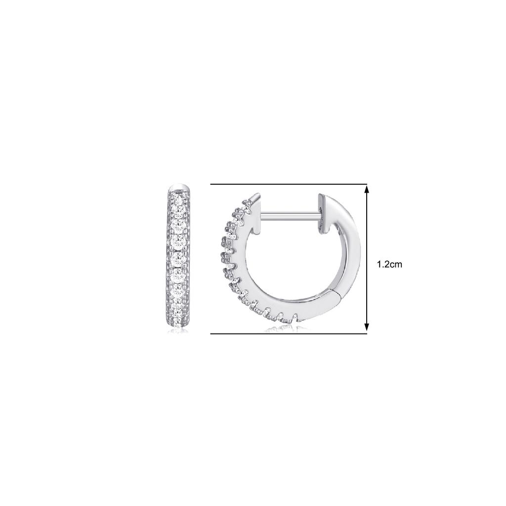 2024 New Smooth Metal Chunky Hoop Earrings for Women Fashion Gold Color Round Circle Hoops Girls Statement Earrings Punk Jewelry