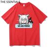Hololive VTuber T-skjorte Unisex Harajuku tegneserie-grafikk-t-skjorter Unisex-tilfeldig bomullst-skjorte Herre Anime Kawaii Shirakami Fubuki T-skjorte