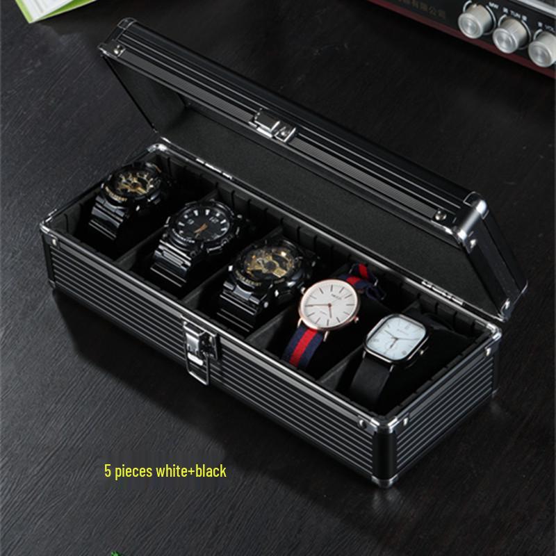 Aluminum Alloy Watch Display and Storage Box