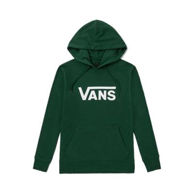 Vans Sweat à capuche Logo Confortable Respirant Chaud Sweat à capuche Unisexe Vert VN0A54N8EEI